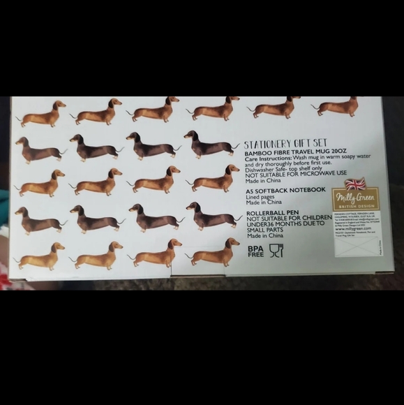 Dachshund Notebook Tumbler Pen Travel Set - Picture 3 of 5